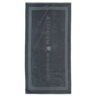 GREENWICH POLO CLUB ΠΕΤΣΕΤΑ ΘΑΛΑΣΣΗΣ 90Χ170 4063 DARK GREY