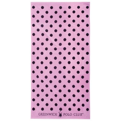 GREENWICH POLO CLUB ΠΕΤΣΕΤΑ ΘΑΛΑΣΣΗΣ 90Χ170 4072 BLACK, PINK