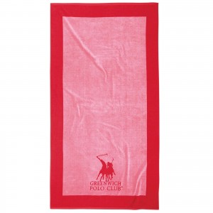 GREENWICH POLO CLUB ΠΕΤΣΕΤΑ ΘΑΛΑΣΣΗΣ 90Χ180 4000 PINK, RED