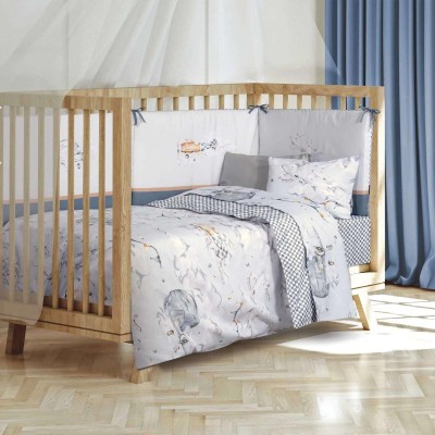 Σετ Σεντόνια Baby Essential 8852 Grey Greenwich Polo Club