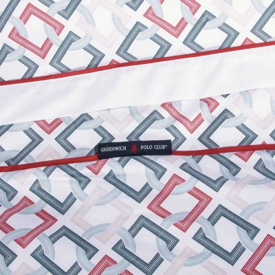 GREENWICH POLO CLUB ΣΕΤ ΣΕΝΤΟΝΙΑ ΥΠΕΡΔΙΠΛΑ ESSENTIAL 2269 BLUE, RED