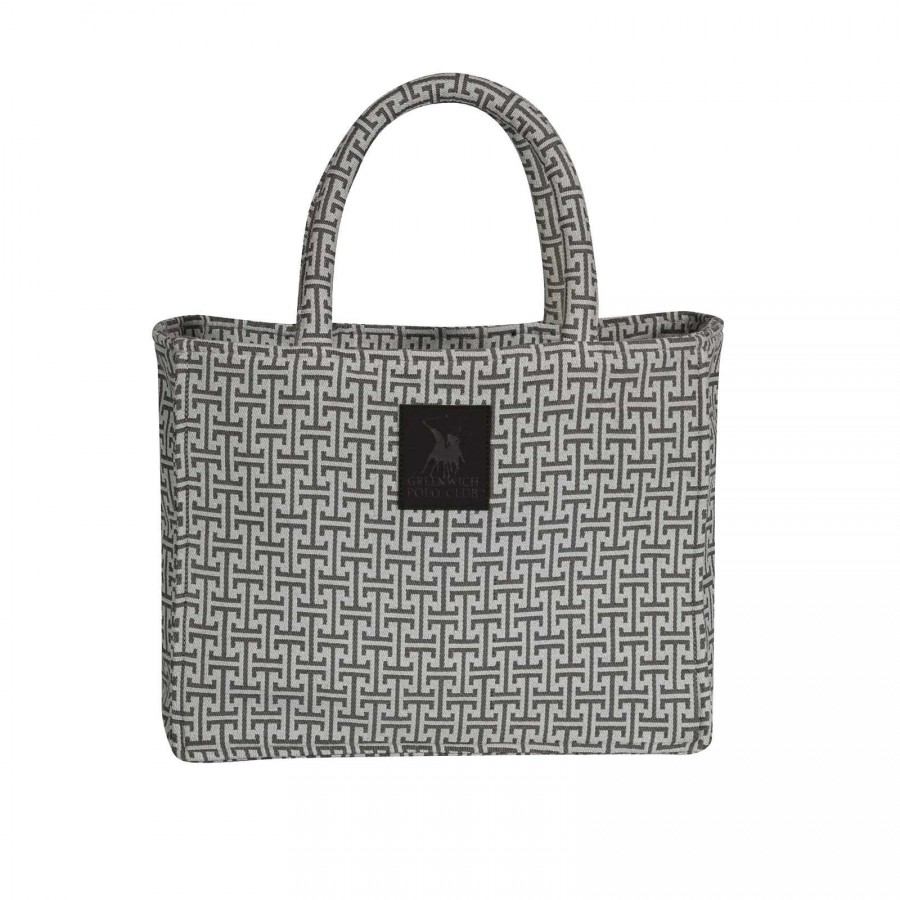 GREENWICH POLO CLUB ΤΣΑΝΤΑ ΘΑΛΑΣΣΗΣ 36X28 ESSENTIAL 4086 GREY