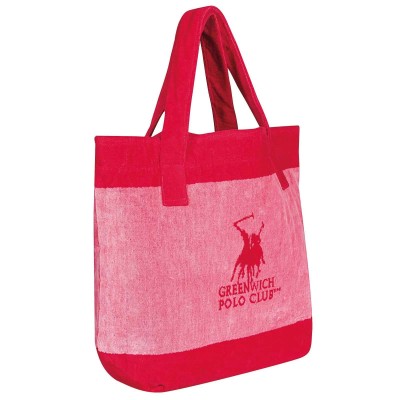 GREENWICH POLO CLUB ΤΣΑΝΤΑ ΘΑΛΑΣΣΗΣ 55Χ40 4000 PINK, RED
