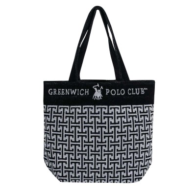 GREENWICH POLO CLUB ΤΣΑΝΤΑ ΘΑΛΑΣΣΗΣ 55Χ40 4005 BLACK, GREY