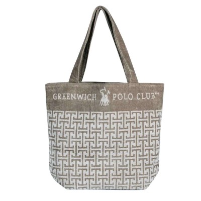 GREENWICH POLO CLUB ΤΣΑΝΤΑ ΘΑΛΑΣΣΗΣ 55Χ40 4006 GREY, TAUPE