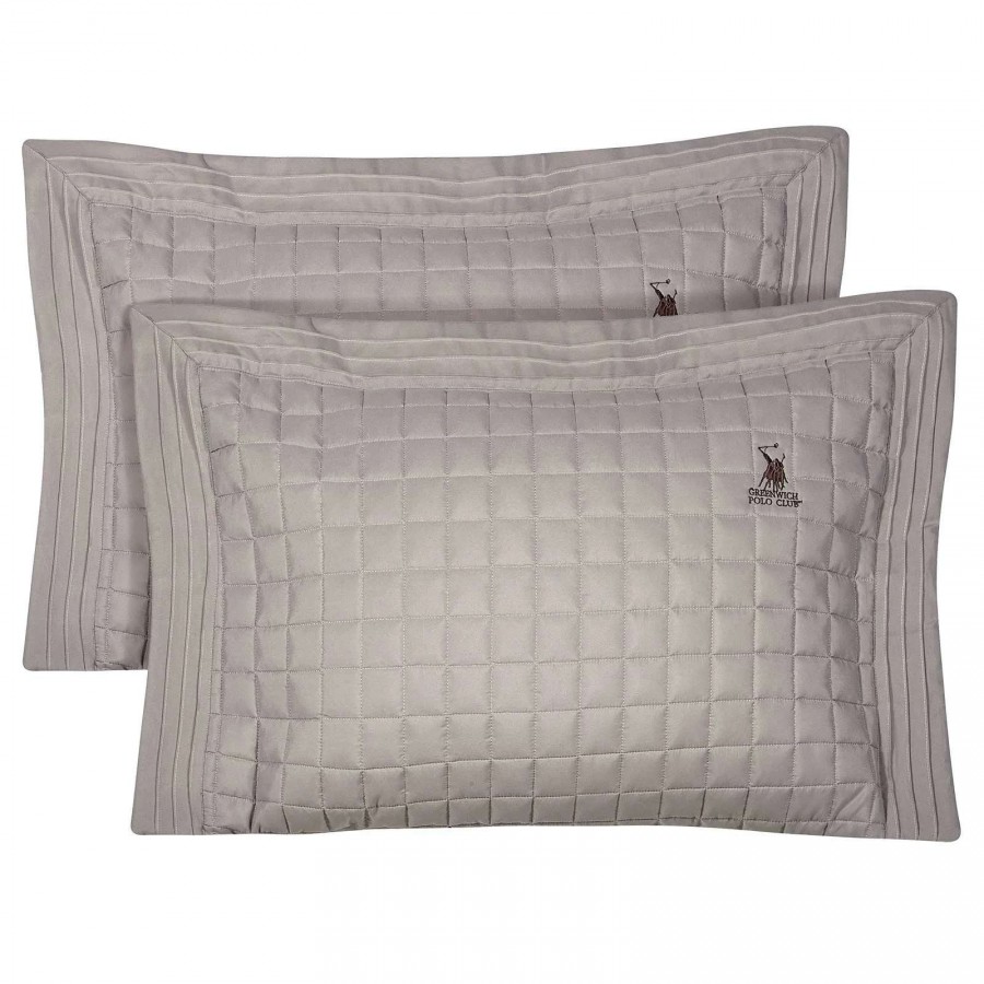 Ζεύγος Μαξιλαροθήκες Classic 2356 Taupe Greenwich Polo Club
