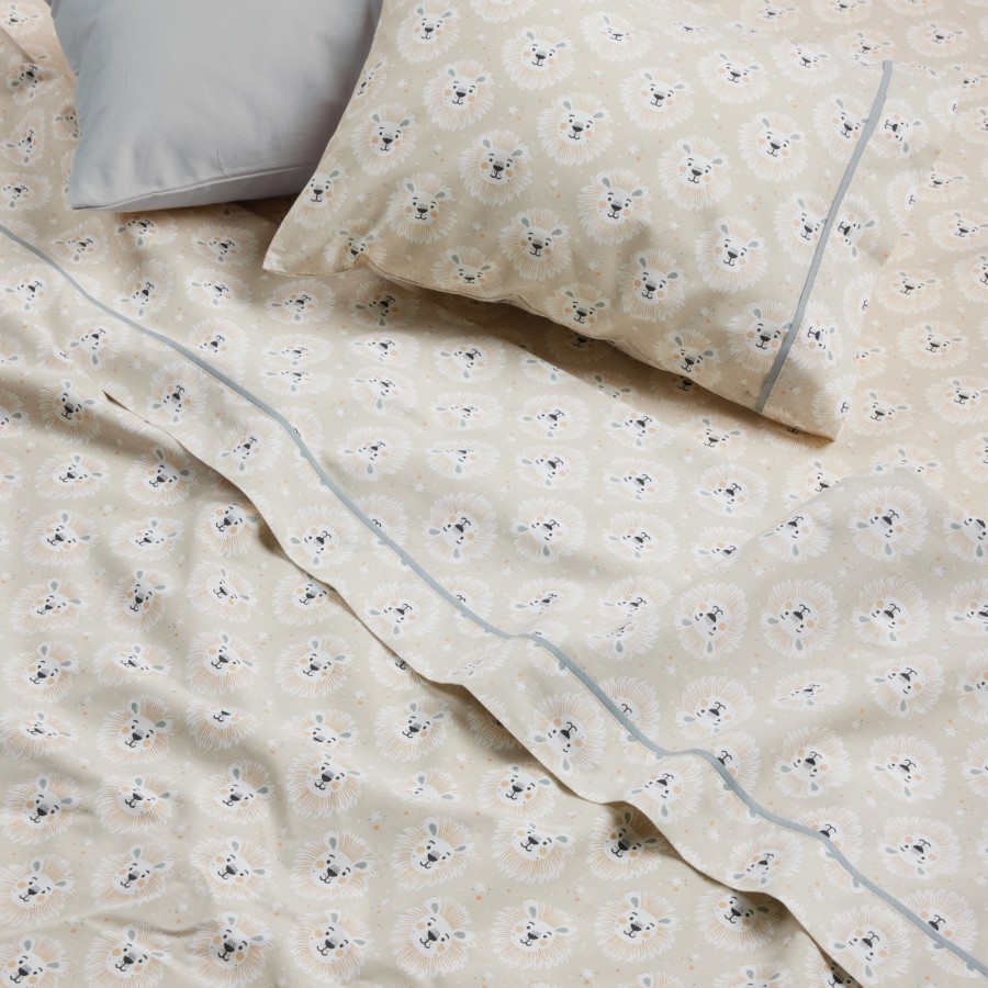 4979 Σετ Σεντόνια Baby Fun Κούνιας Taupe 130X170 Das Home