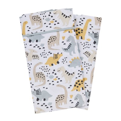 4977 Σετ Σεντόνια  Baby Fun Λίκνου Taupe/Mint 70X120 Das Home