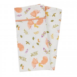 4978 Σετ Σεντόνια  Baby Fun Λίκνου Beige/Teracotta 70X120 Das Home