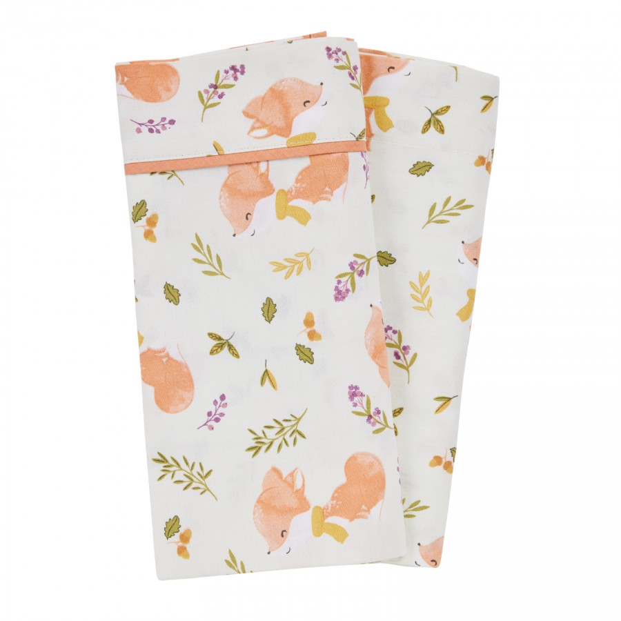 4978 Σετ Σεντόνια  Baby Fun Λίκνου Beige/Teracotta 70X120 Das Home