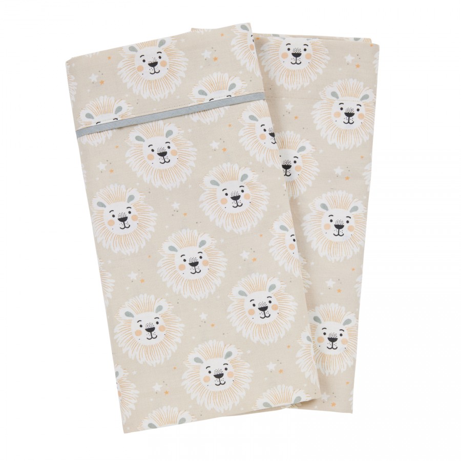 4979 Σετ Σεντόνια  Baby Fun Λίκνου Taupe 70X120 Das Home