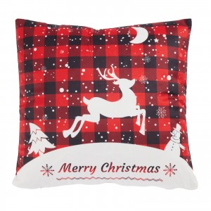 0853 Μαξιλάρι Φιγούρας Christmas   Red 45X45 Das Home 0853 Μαξιλάρι Φιγούρας Christmas   Red 45X45 Das Home