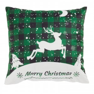 0854 Μαξιλάρι Φιγούρας Christmas   Green 45X45 Das Home 0854 Μαξιλάρι Φιγούρας Christmas   Green 45X45 Das Home