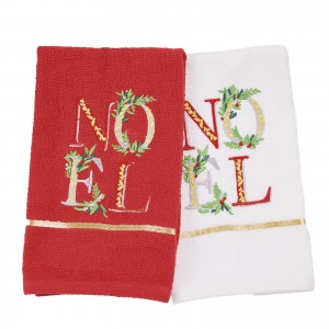DAS HOME CHRISTMAS ΠΟΤΗΡΟΠΑΝΑ ΣΕΤ 2ΤΜΧ 30X50 0813 RED, WHITE