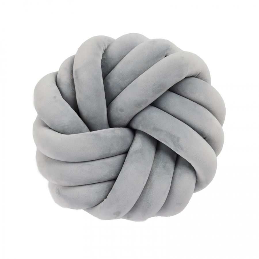 2291 Διακοσμητικό Μαξιλάρι  Grey Φ.35 Das Home