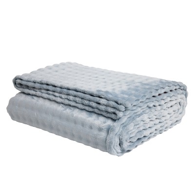 1371 Κουβέρτα Fleece King Size Light Blue 240X260 Das Home