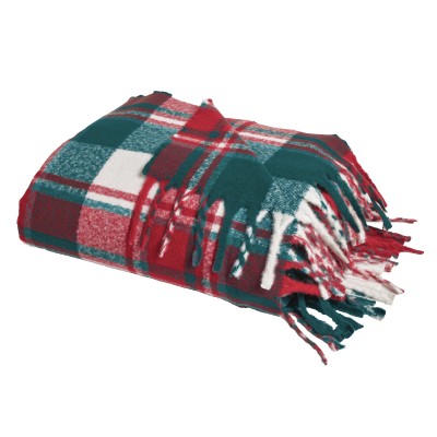 1378 Κουβέρτα Καναπέ   Green/Red 130X170 Das Home 1378 Κουβέρτα Καναπέ   Green/Red 130X170 Das Home