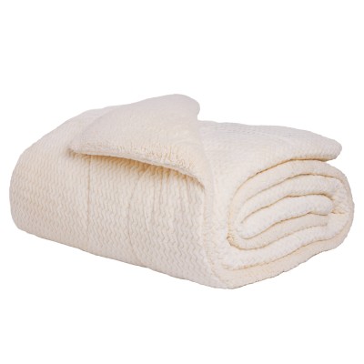 1366 Κουβερτοπάπλωμα Sherpa Υπέρδιπλο  Ecru 220X240 Das Home 1366 Κουβερτοπάπλωμα Sherpa Υπέρδιπλο  Ecru 220X240 Das Home