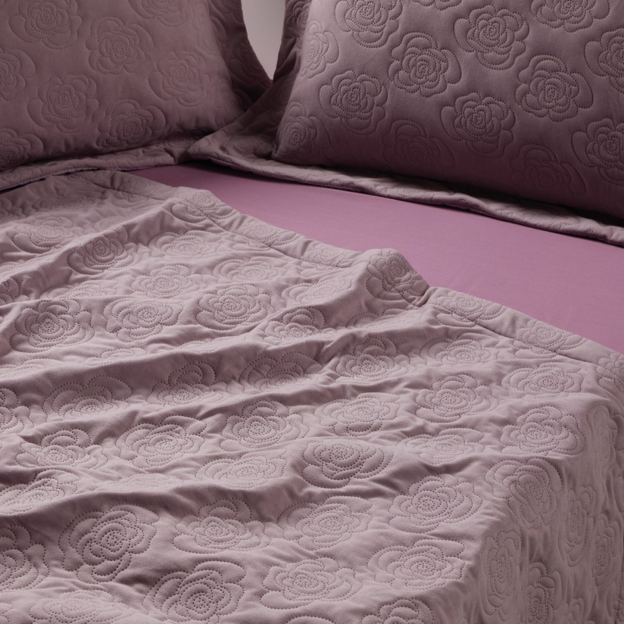 0289 Κουβερτόριο Happy King Size Lilac 240X250 Das Home