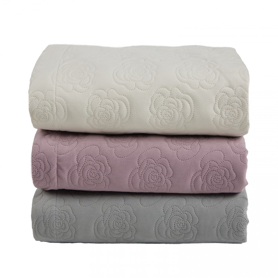 0289 Κουβερτόριο Happy King Size Lilac 240X250 Das Home