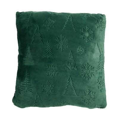 1374 Μαξιλάρι Φιγούρας  Christmas  Green 40X40 Das Home