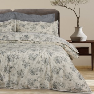 1712 Πάπλωμα Υπέρδιπλο Prestige  Ivory/Grey 220X240 Das Home