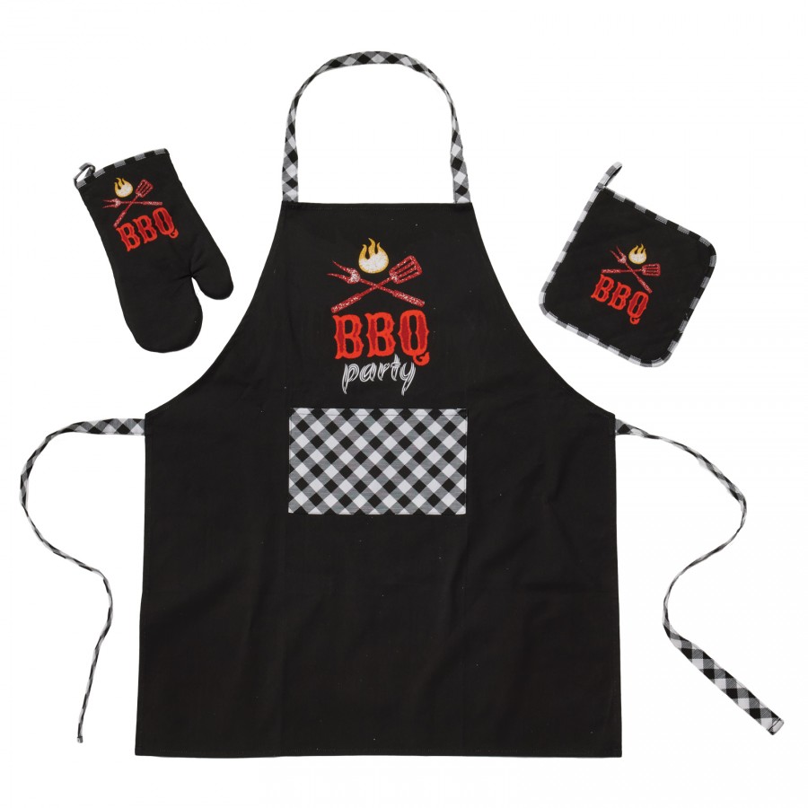 0862 Σετ Κουζίνας 3Τμχ  Black  Das Home 0862 Σετ Κουζίνας 3Τμχ  Black  Das Home