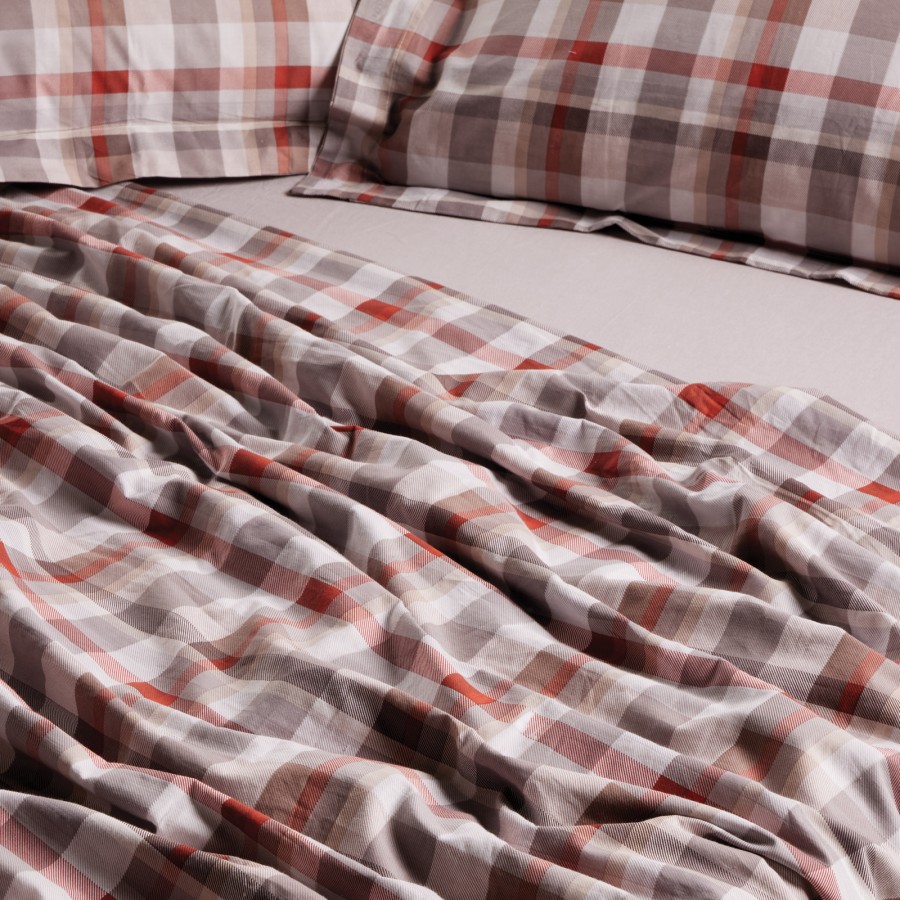 9690 Σετ Παπλωματοθήκη Μονή Happy  Taupe 160X240 Das Home