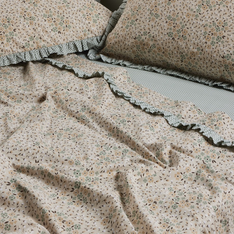 3179 Σετ Παπλωματοθήκη Υπέρδιπλη Daily  Taupe 220X240 Das Home