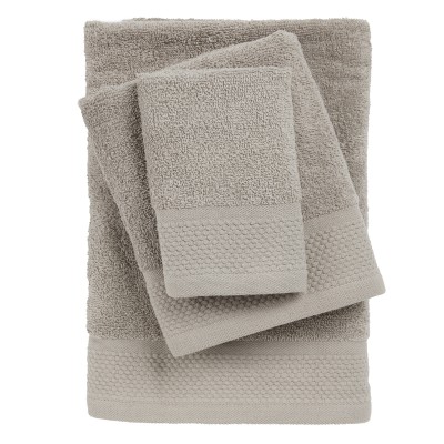 0834 Σετ Πετσέτες 3Τμχ Best  Grey  Das Home