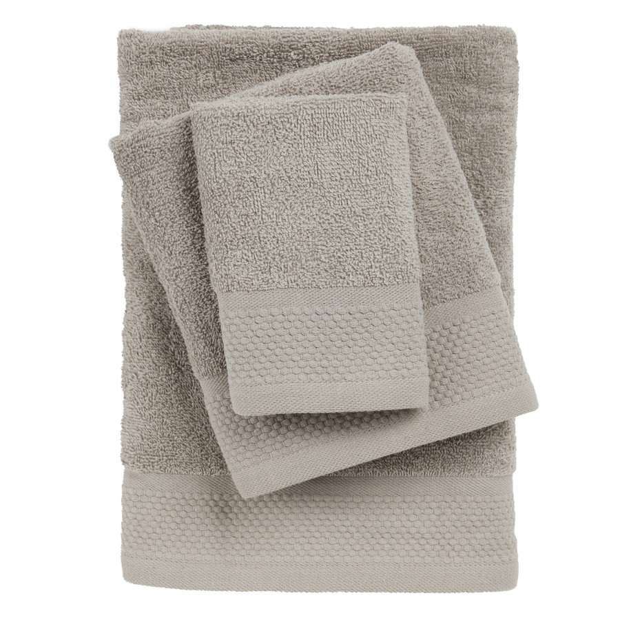 0834 Σετ Πετσέτες 3Τμχ Best  Grey  Das Home