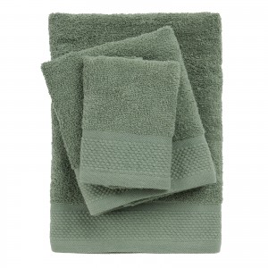 0836 Σετ Πετσέτες 3Τμχ Best  Green  Das Home