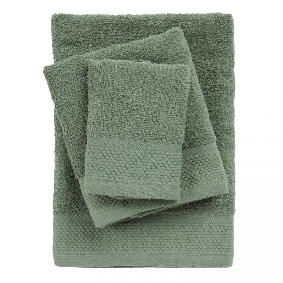 0836 Σετ Πετσέτες 3Τμχ Best  Green  Das Home