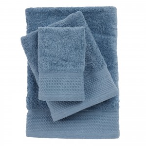 0837 Σετ Πετσέτες 3Τμχ Best  Blue  Das Home