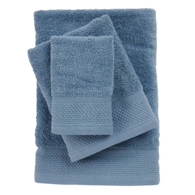 0837 Σετ Πετσέτες 3Τμχ Best  Blue  Das Home