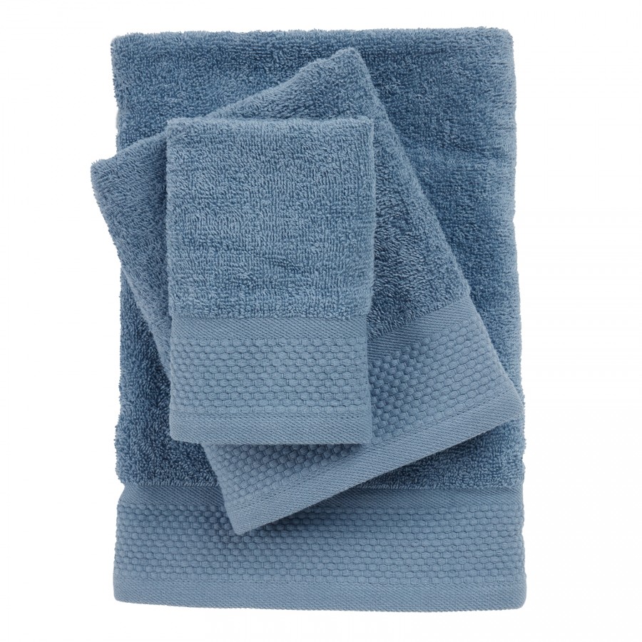 0837 Σετ Πετσέτες 3Τμχ Best  Blue  Das Home