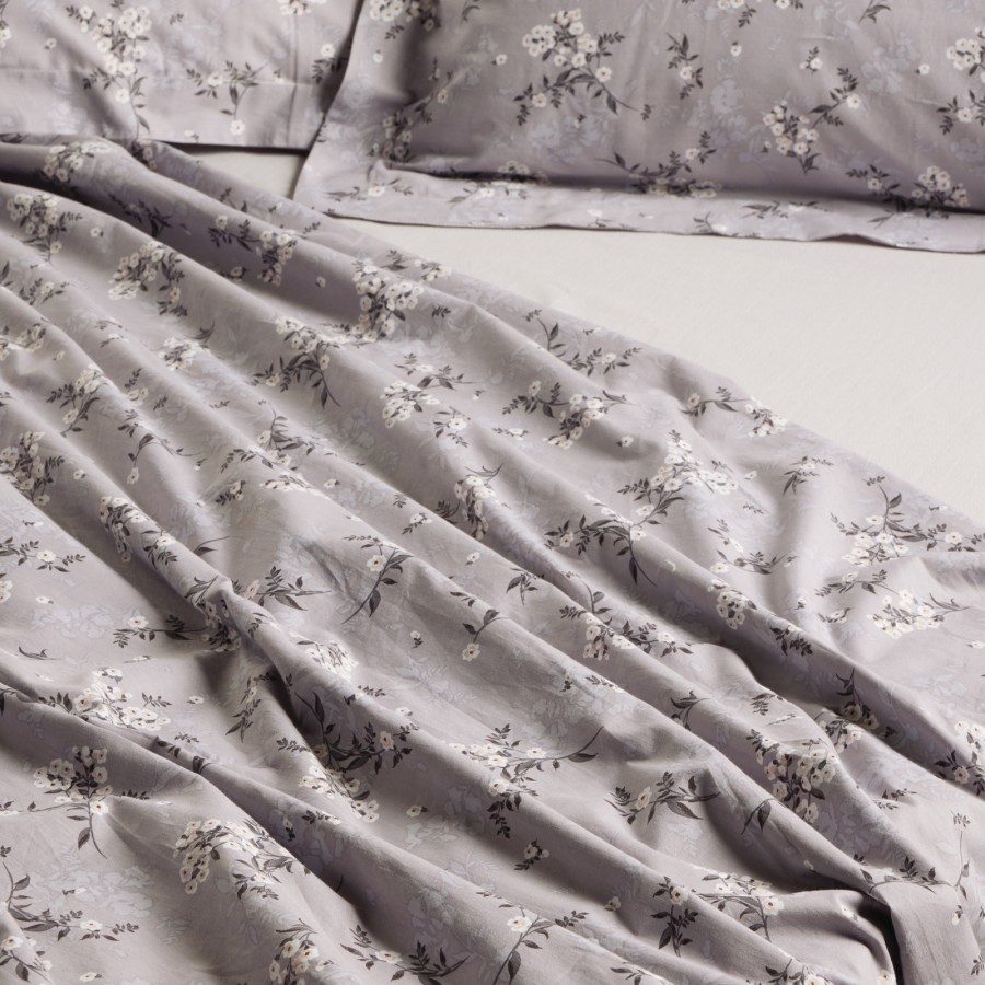 9684 Σετ Σεντόνια Happy King Size Taupe/Grey 260X280 Das Home