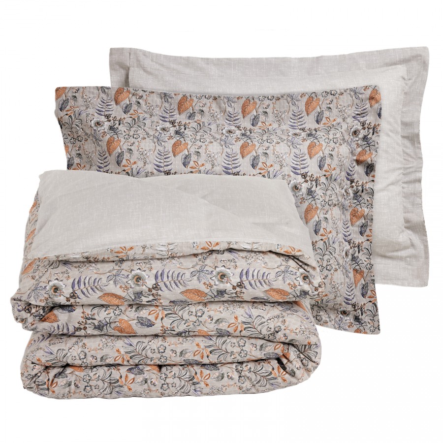 9687 Σετ Σεντόνια Μονά Happy  Beige 170X260 Das Home