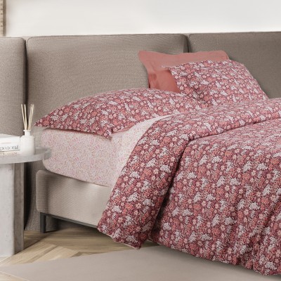 DAS HOME ΣΕΤ ΣΕΝΤΟΝΙΑ ΜΟΝΑ ΜΕ ΛΑΣΤΙΧΟ CASUAL 5433 BORDEAUX, NUDE