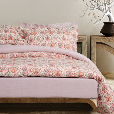 DAS HOME ΣΕΤ ΣΕΝΤΟΝΙΑ ΜΟΝΑ ΜΕ ΛΑΣΤΙΧΟ CASUAL 5437 MULTICOLOR