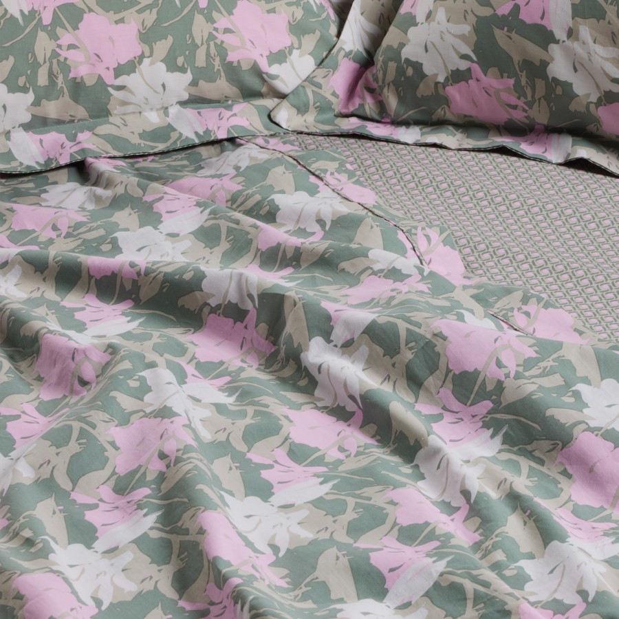 3175 Σετ Σεντόνια Υπέρδιπλα Daily  Green/Pink 240X260 Das Home 3175 Σετ Σεντόνια Υπέρδιπλα Daily  Green/Pink 240X260 Das Home