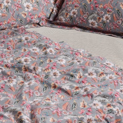 3176 Σετ Σεντόνια Υπέρδιπλα Daily  Grey/Pink 240X260 Das Home 3176 Σετ Σεντόνια Υπέρδιπλα Daily  Grey/Pink 240X260 Das Home