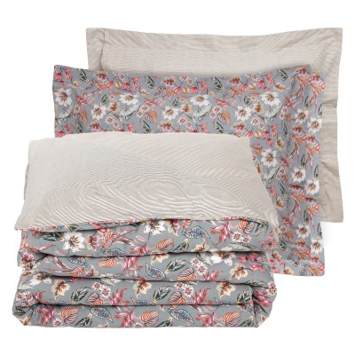 3176 Σετ Σεντόνια Υπέρδιπλα Daily  Grey/Pink 240X260 Das Home 3176 Σετ Σεντόνια Υπέρδιπλα Daily  Grey/Pink 240X260 Das Home