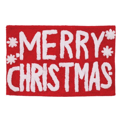 0849 Ταπέτο Μπάνιου   Red 50X80 Das Home