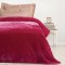 0294 Κουβέρτα Velour Monh Kid  Pink 160X220 Das Home