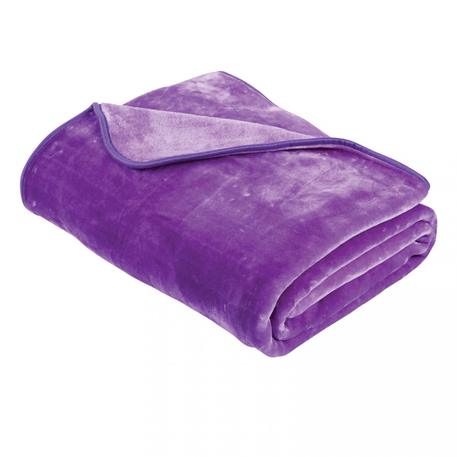 0296 Κουβέρτα Velour Monh Kid  Purple 160X220 Das Home