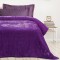 0296 Κουβέρτα Velour Monh Kid  Purple 160X220 Das Home