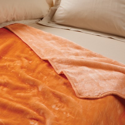 DAS KIDS ΚΟΥΒΕΡΤΑ VELOUR MONH 0297 SALMON