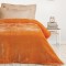 0297 Κουβέρτα Velour Monh Kid  Salmon 160X220 Das Home