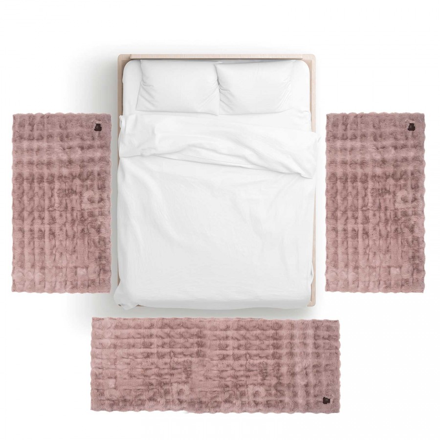 3124 Χαλί Faux Fur 75X140  Nude 75X140 Greenwich Polo Club